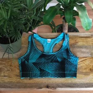 Reversible Palm Reebok Sports Bra🌴